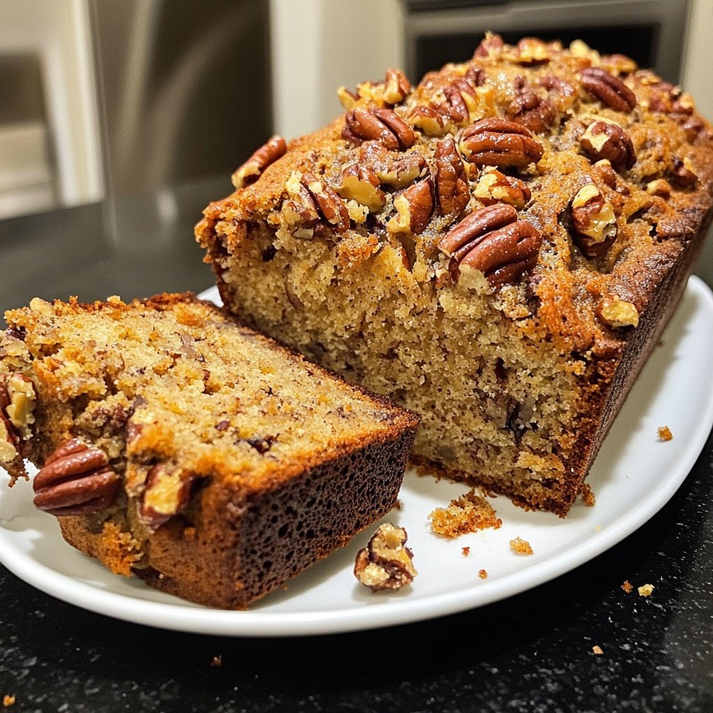 Banana Bread with Pecans Recipe