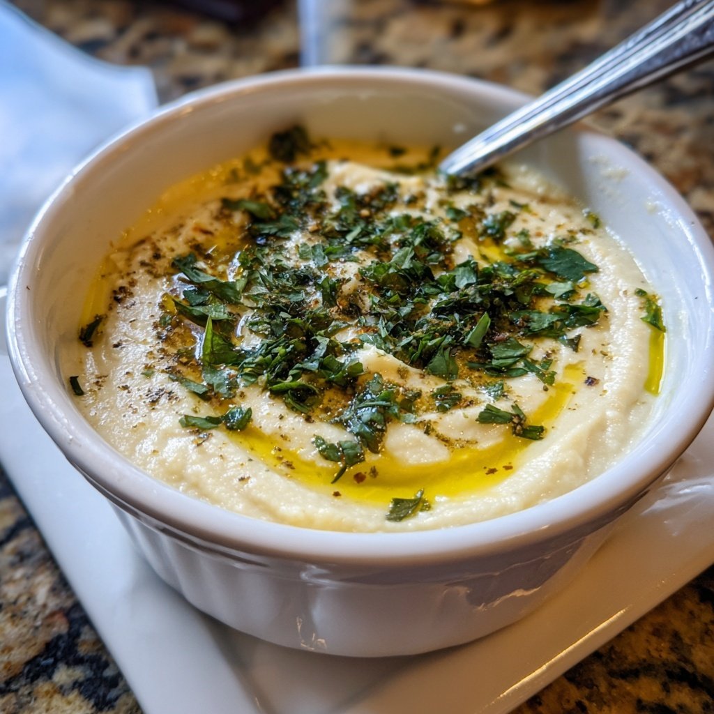 Creamy Lemon White Bean Soup