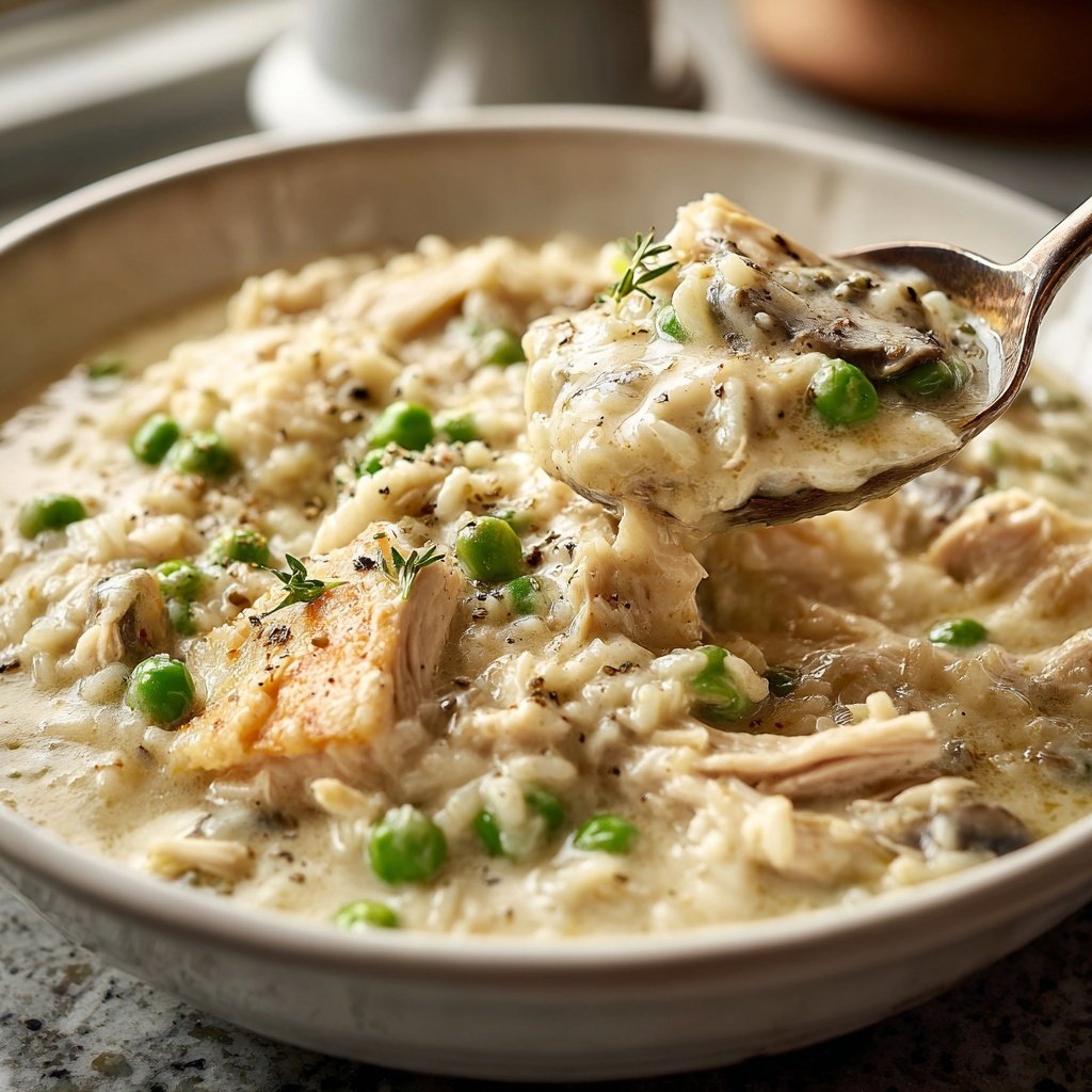 Creamy One Pot Chicken And Rice