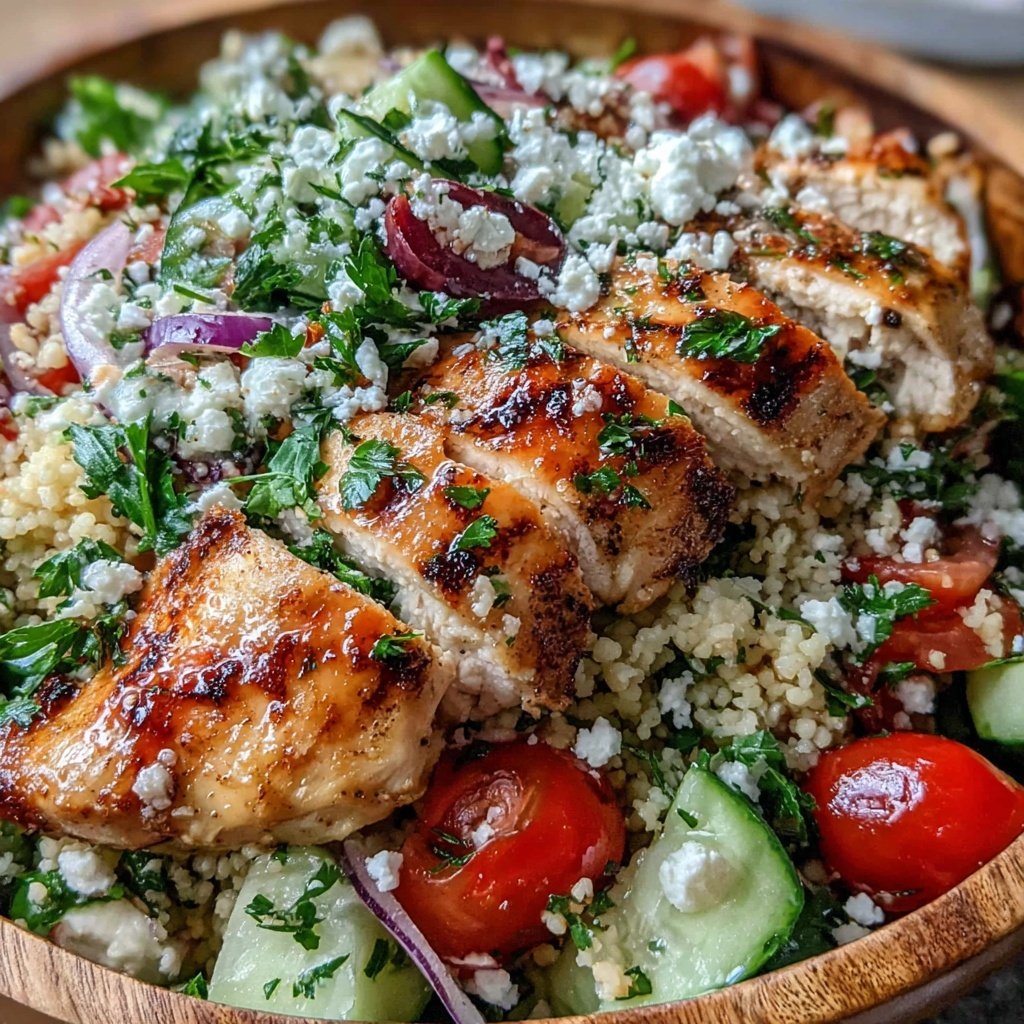 Healthy Chicken And Couscous Salad