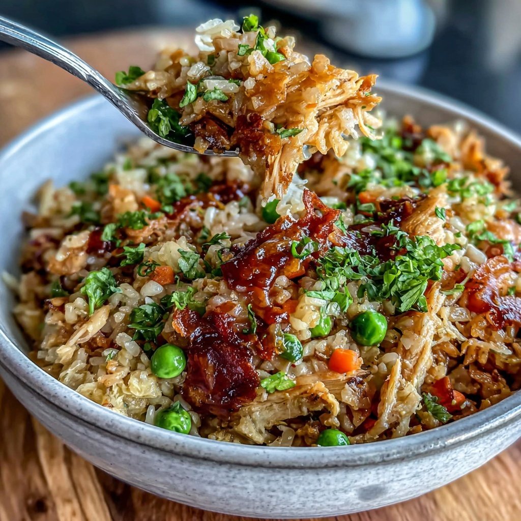 Rotisserie Chicken Fried Rice