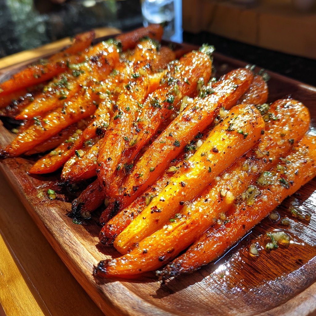 Roasted Carrots With Honey