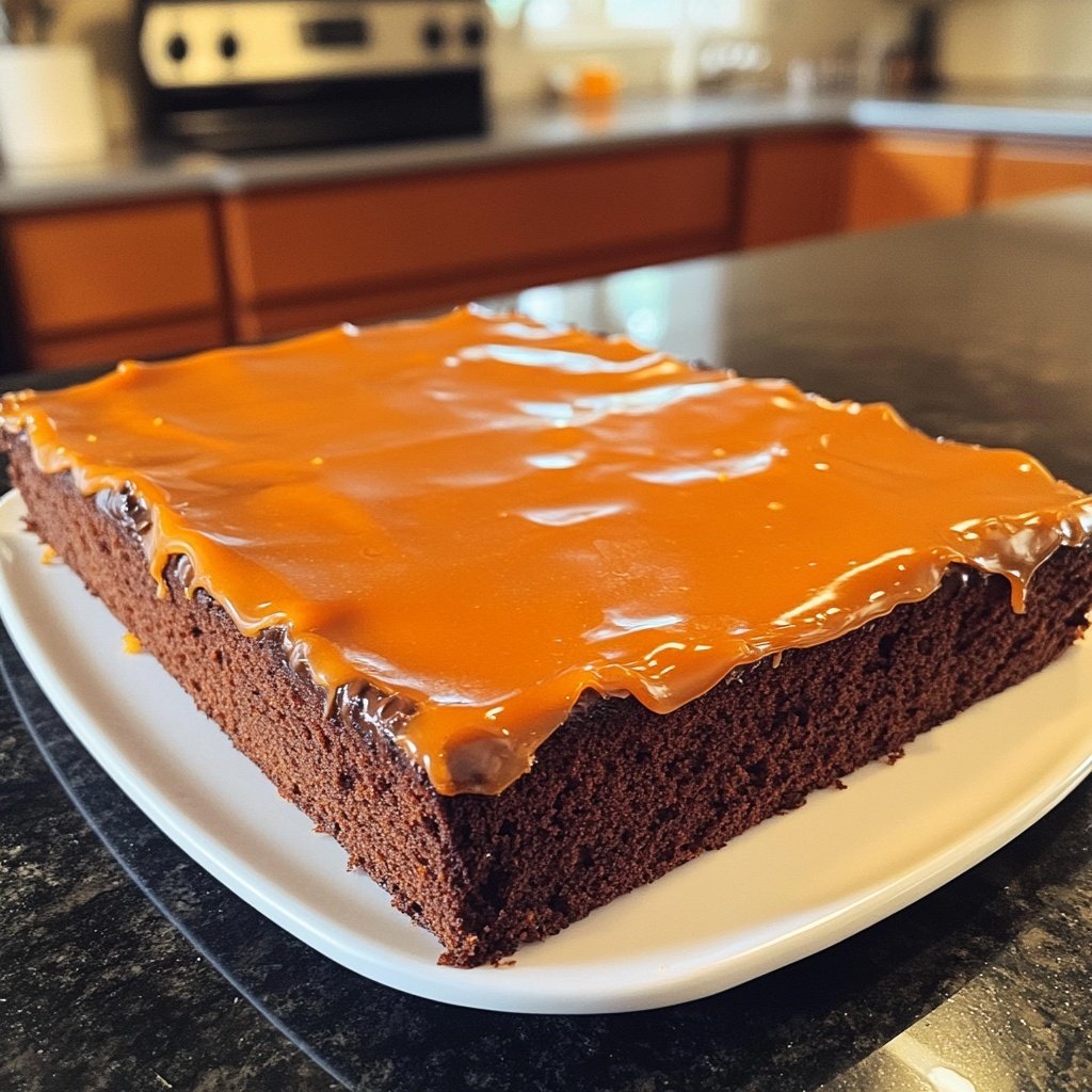 Chocolate Orange Sheet Cake