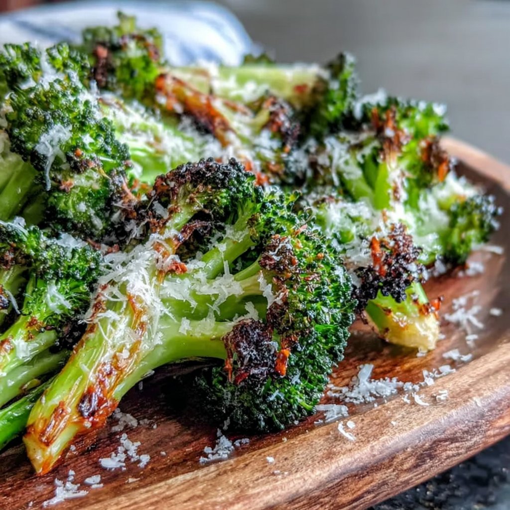 Roasted Broccoli With Parmesan