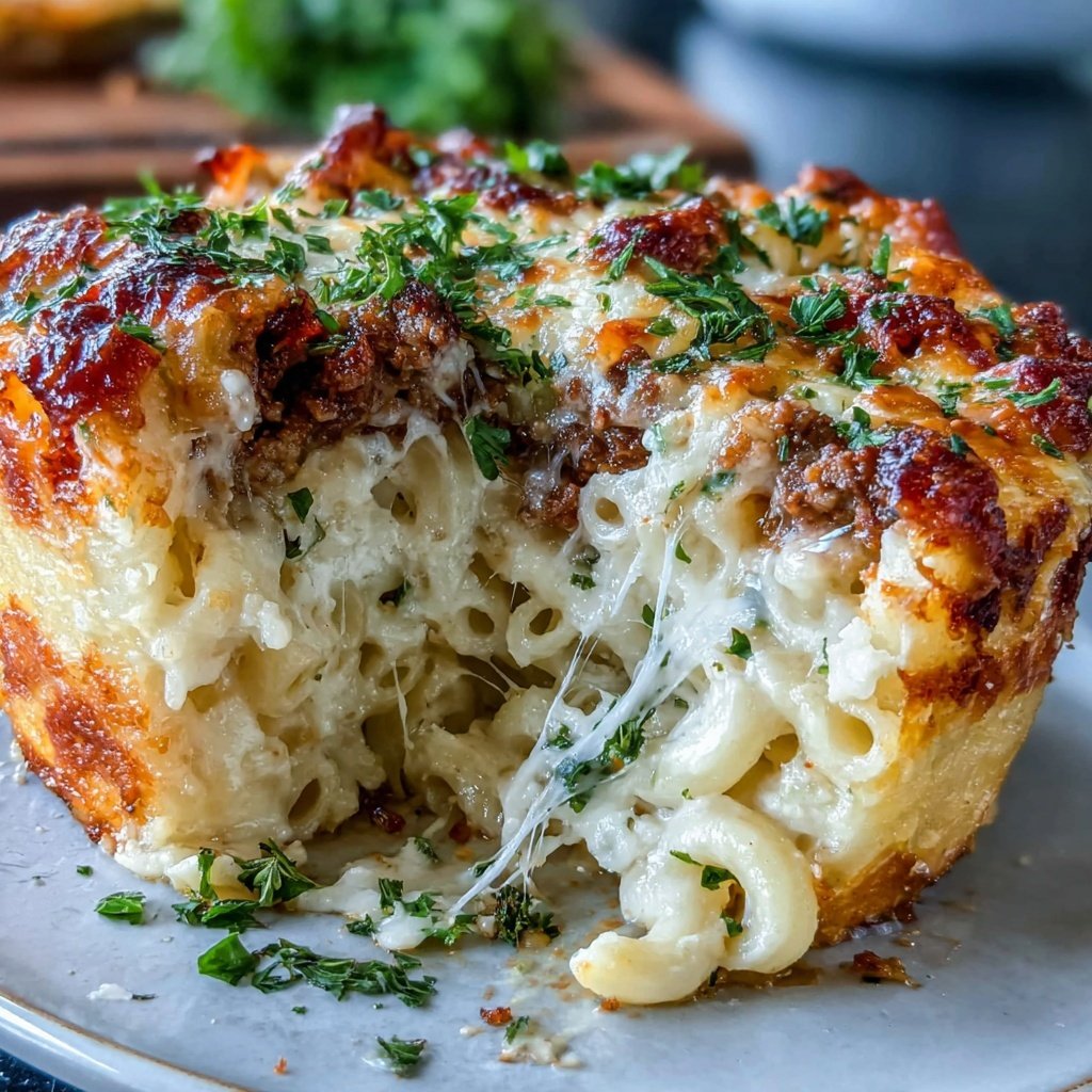 Ground Beef And Macaroni Casserole
