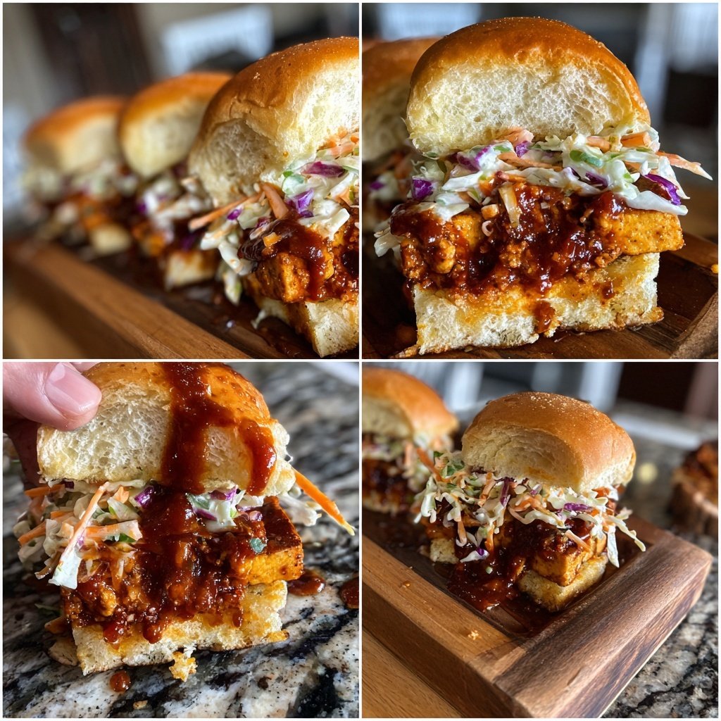 BBQ Tofu Sliders