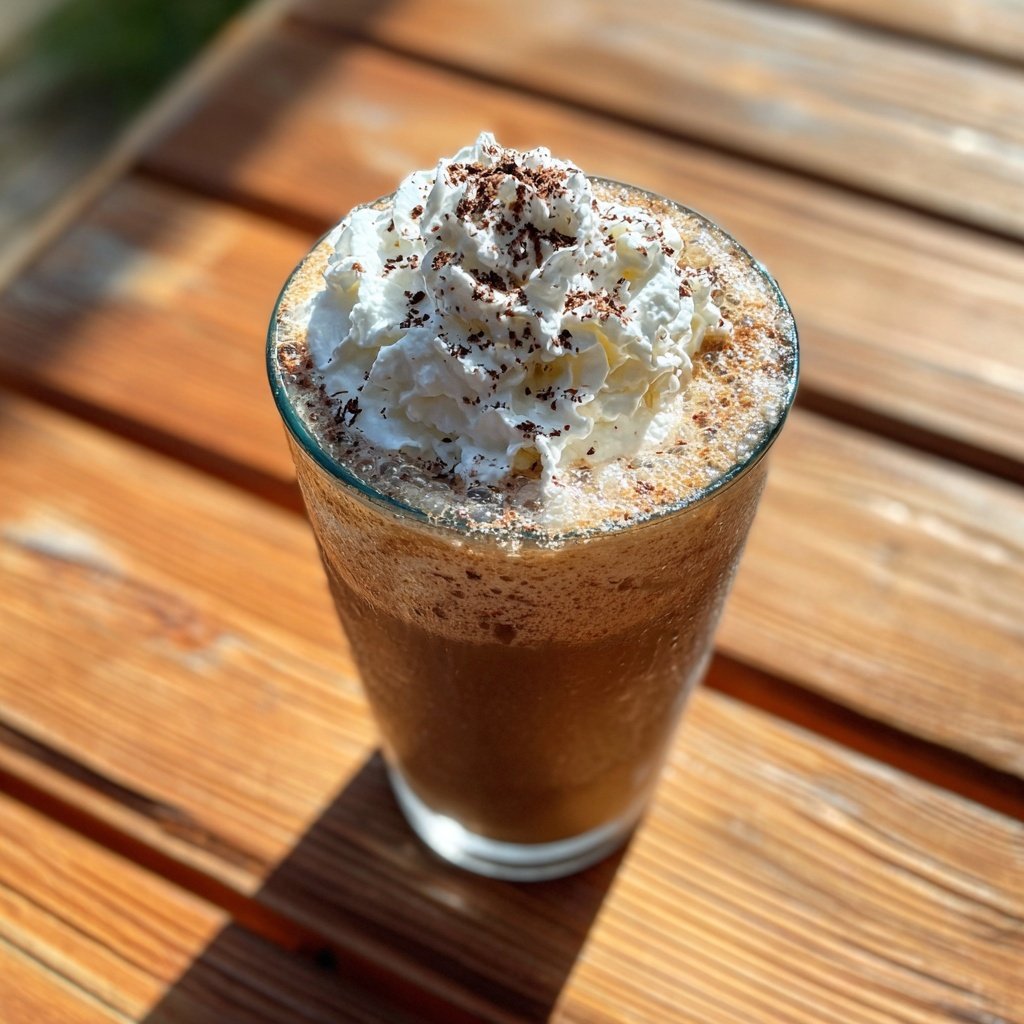 Vanilla Iced Coffee Frappuccino