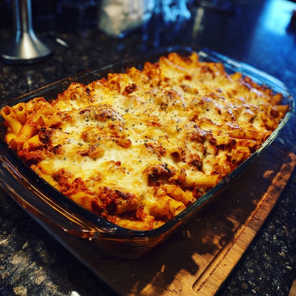Quick Comfort Food Baked Ziti