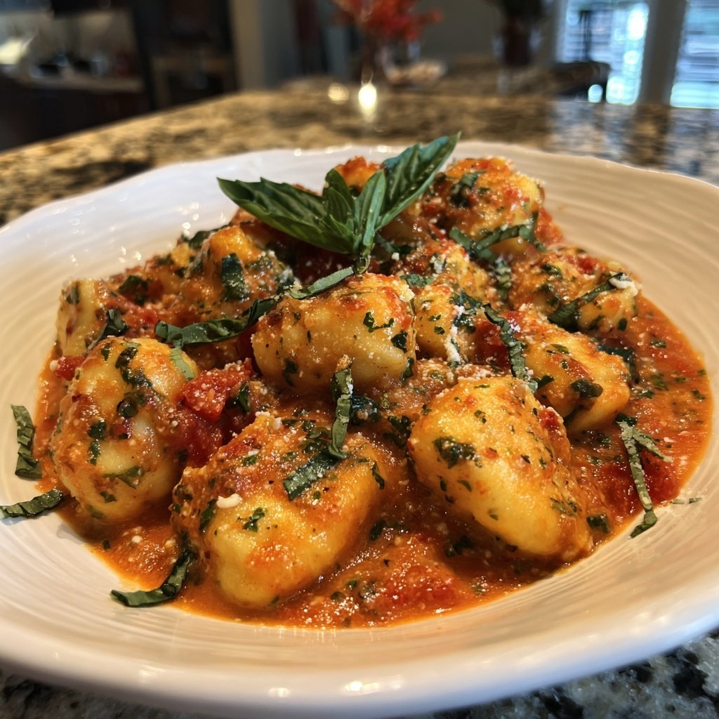 Sunday Tomato Ricotta Gnocchi
